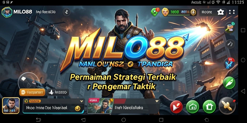 Tampilan gameplay menarik dalam MILO88 yang penuh strategi.
