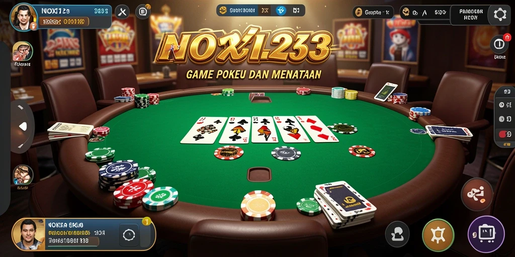 Tampilan gameplay NOX123 yang menarik dan dinamis.