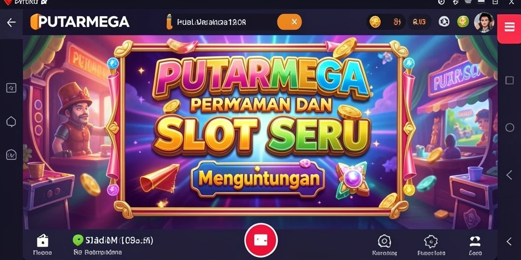 Tangkapan layar gameplay PUTARMEGA yang seru dan menghibur.