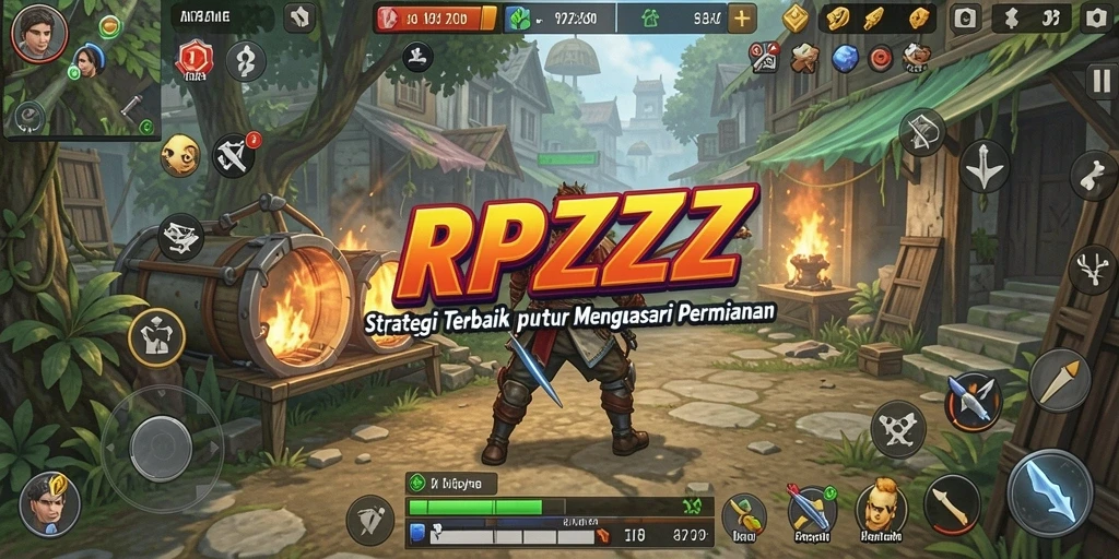 Gambar tampilan gameplay RPZZZ yang mendebarkan dengan strategi penuh perencanaan.