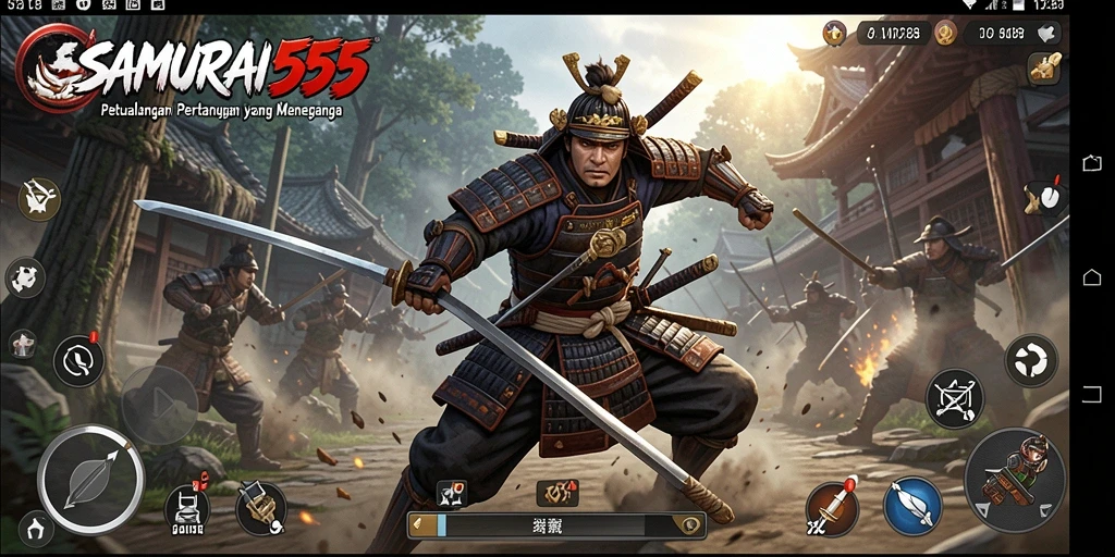 Screenshot menunjukkan aksi seru dalam game berjenis Action.